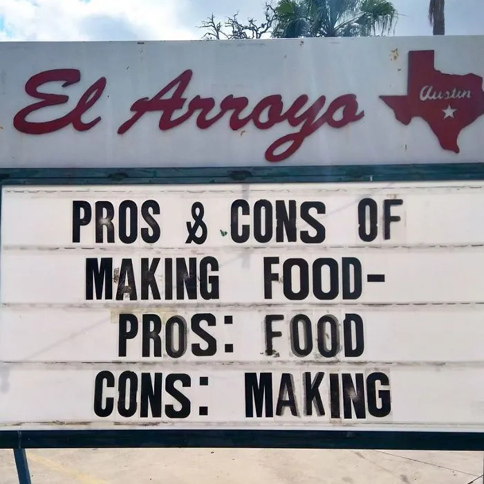 This Restaurant Is Winning The Funny Sign Game