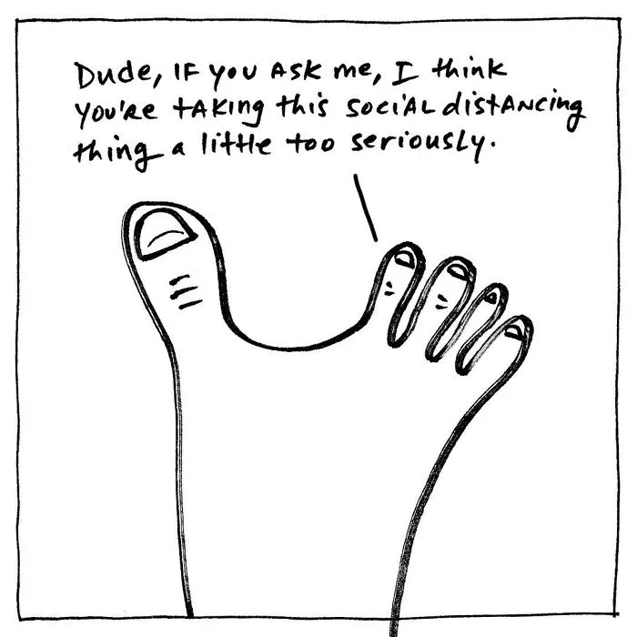 I Draw Pandemic-Related Comics To Laugh At Things That Would Otherwise Be Too Depressing To Deal With (45 Pics)