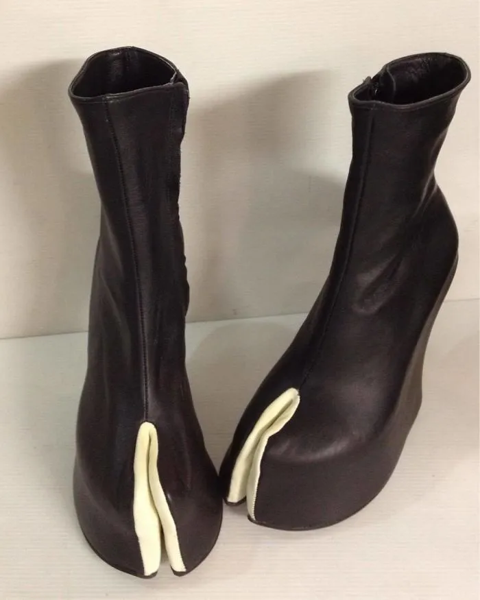 Botas con pezuña