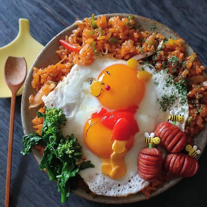 Mom Of Three From Japan Comes Up With Incredibly Creative Meals For Her Kids (30 Pics)