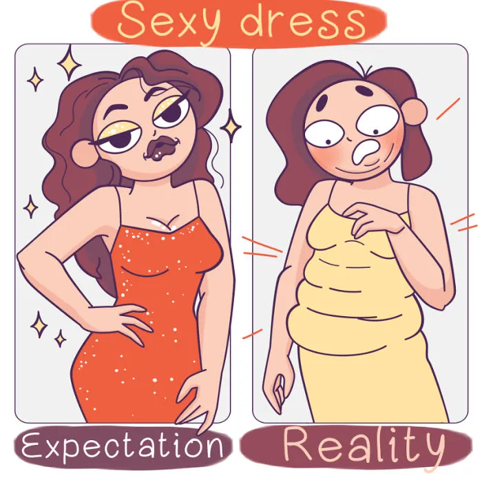 My 30 Comics About Ironic And Funny Situations Girls Live Through During Summer