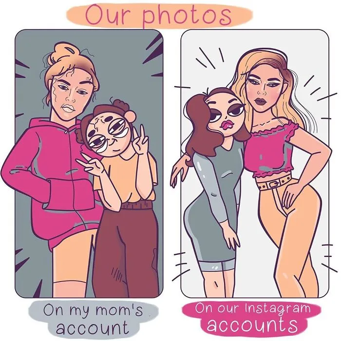 My 30 Comics About Ironic And Funny Situations Girls Live Through During Summer