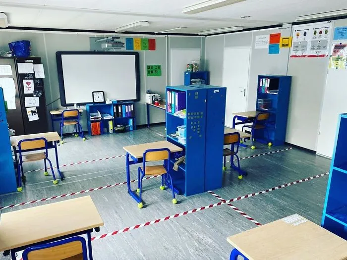 Aula preparada