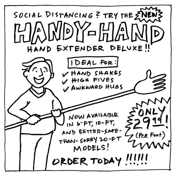I Draw Pandemic-Related Comics To Laugh At Things That Would Otherwise Be Too Depressing To Deal With (45 Pics)