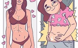 My 30 Comics About Ironic And Funny Situations Girls Live Through During Summer