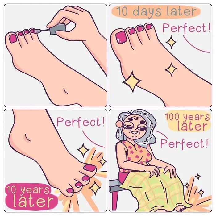 My 30 Comics About Ironic And Funny Situations Girls Live Through During Summer