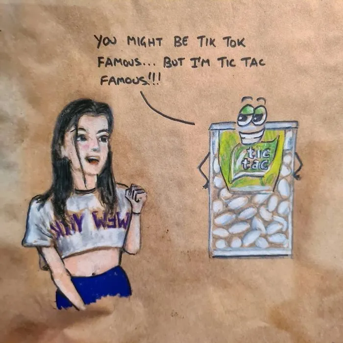I've Been Drawing Dad Jokes And Puns On My Daughters’ Lunch Bags Every Day For The Past 8 Years (30 Pics)