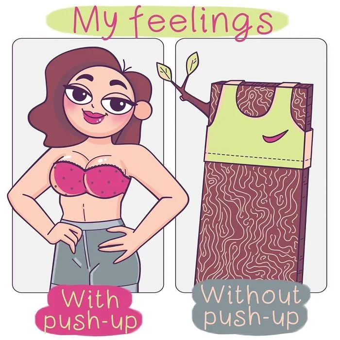 My 30 Comics About Ironic And Funny Situations Girls Live Through During Summer