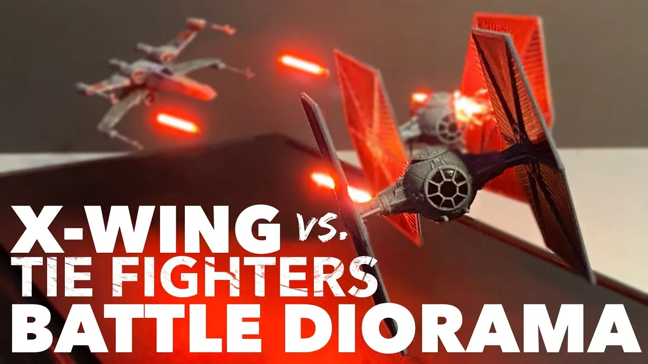 Space Battle Diorama