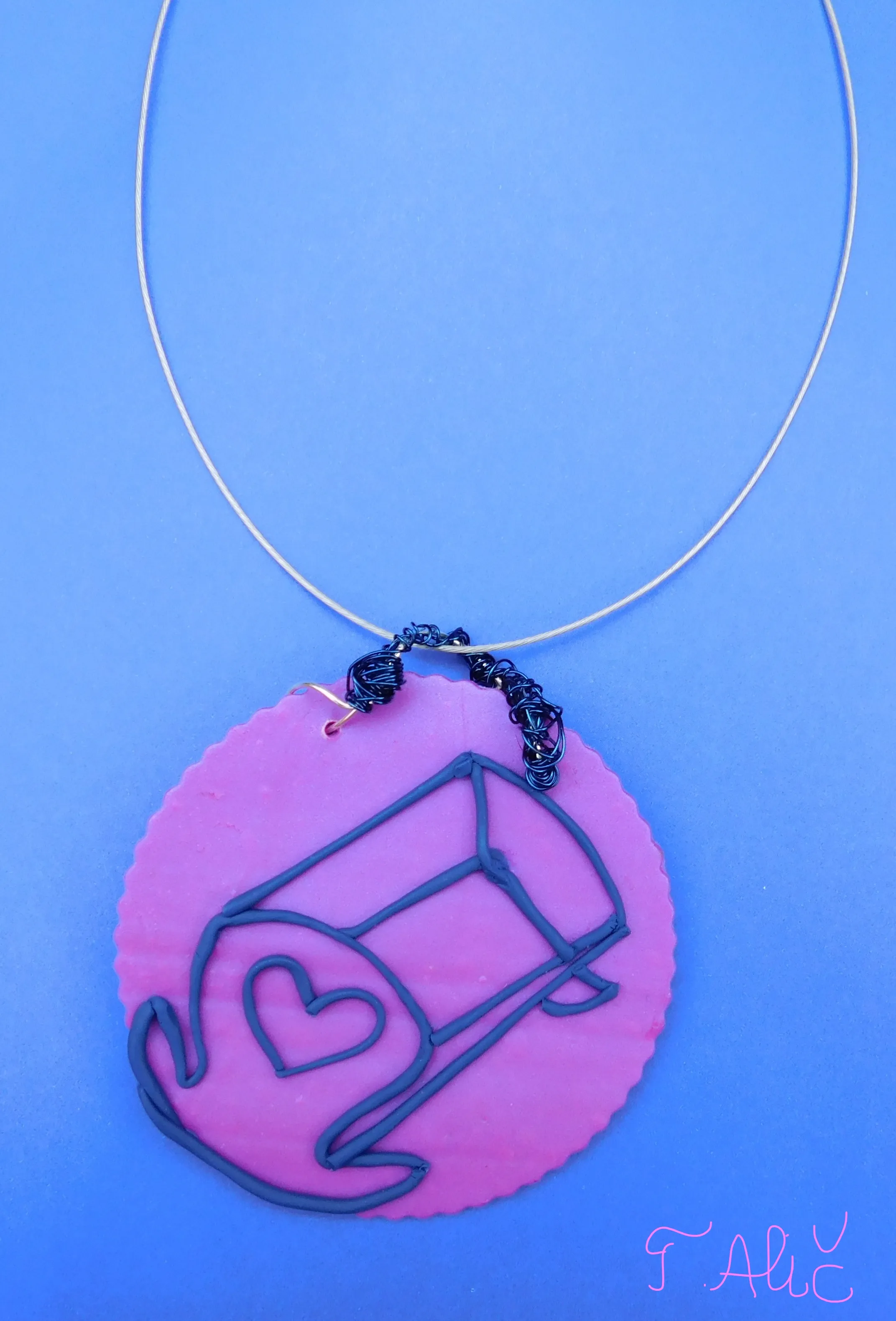 Handmade Necklace: Cradle