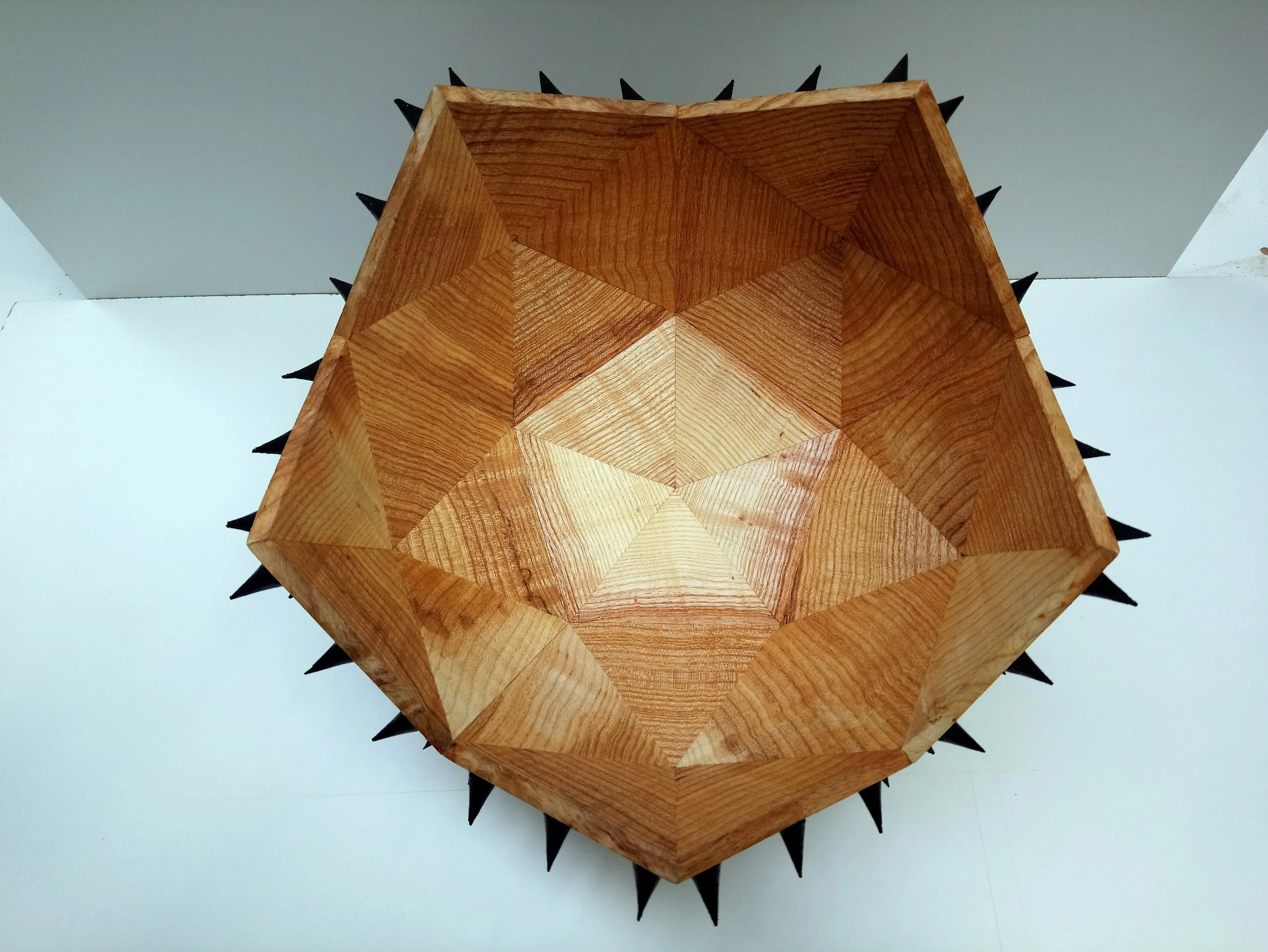 Geometric Wooden Bowls