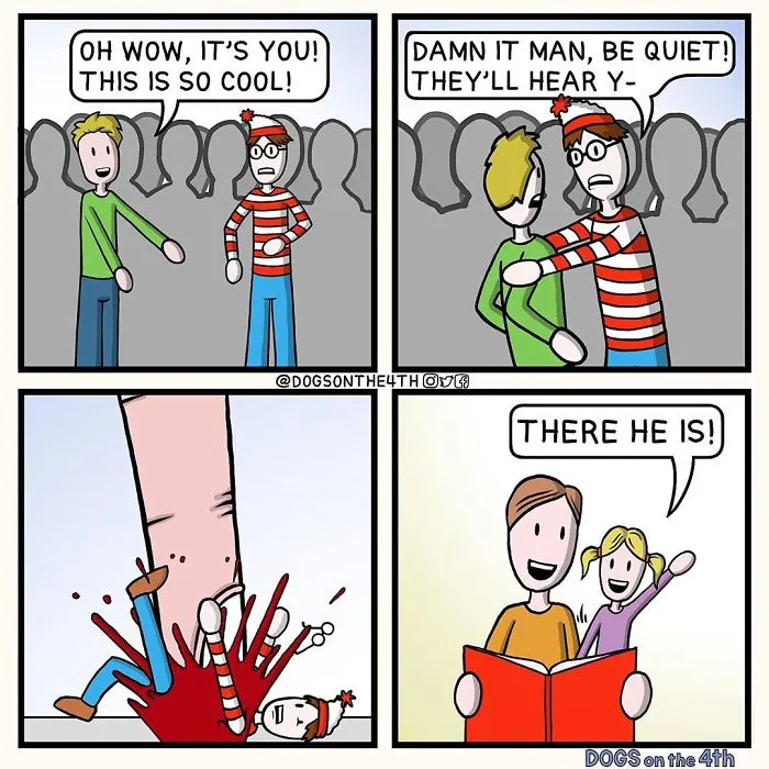 40 Hilarious Comics With Unexpected Twists By 'Dogs On The 4th' (New Pics)