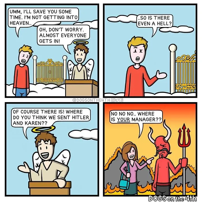 40 Hilarious Comics With Unexpected Twists By 'Dogs On The 4th' (New Pics)