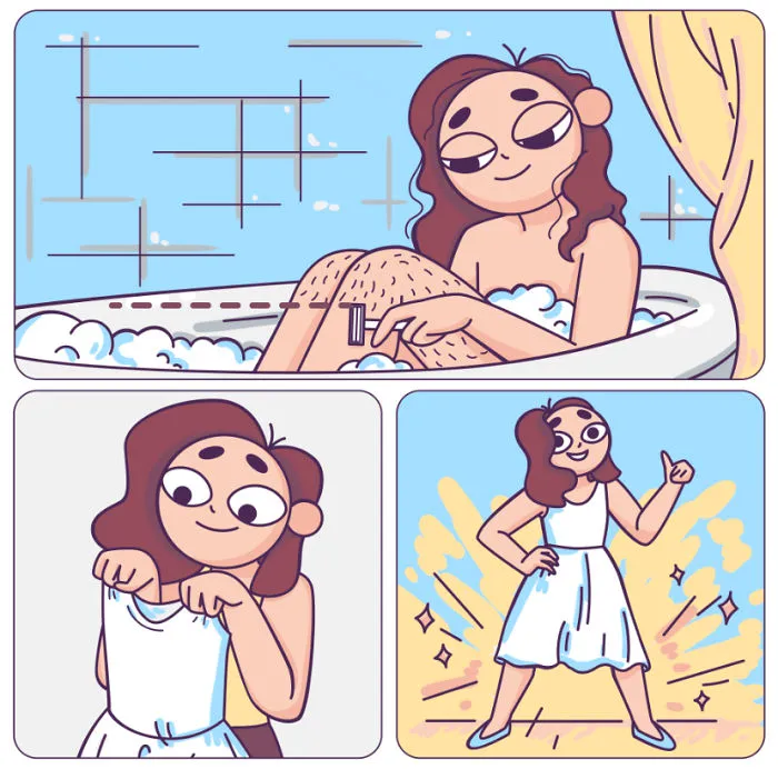 My 30 Comics About Ironic And Funny Situations Girls Live Through During Summer