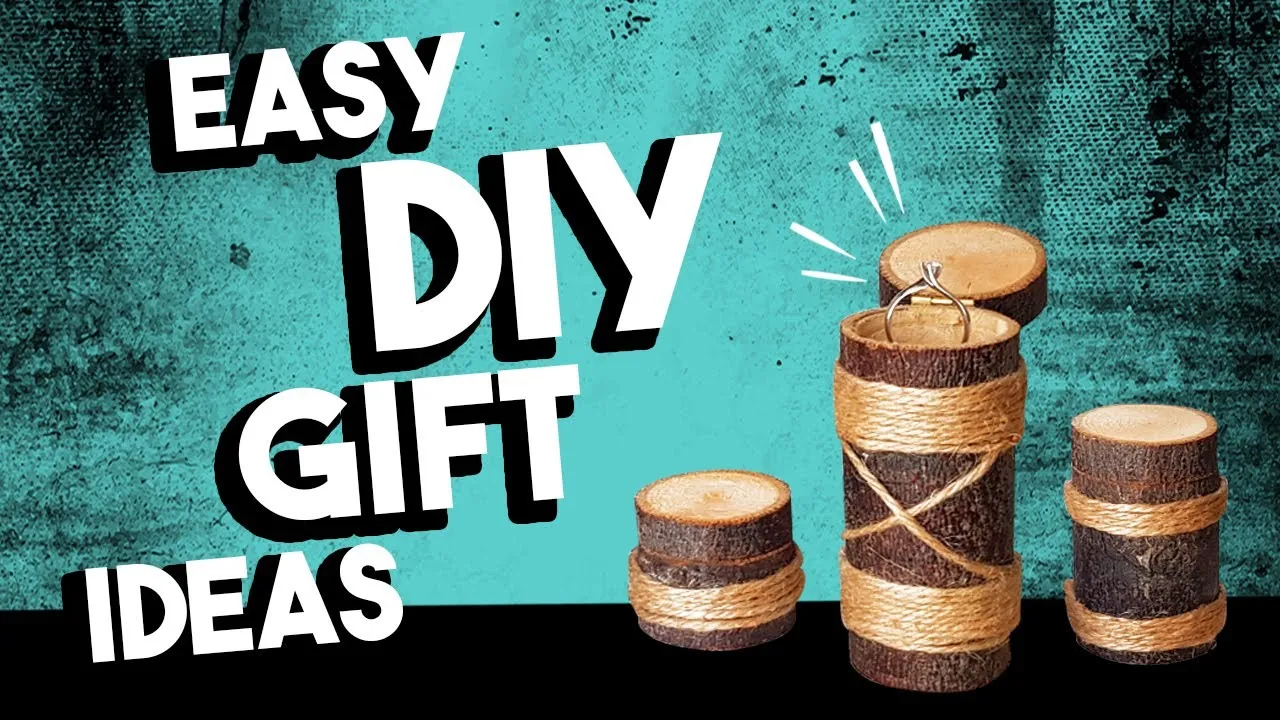 Small Wooden Boxes - Easy DIY Gift Ideas In 5 Minutes