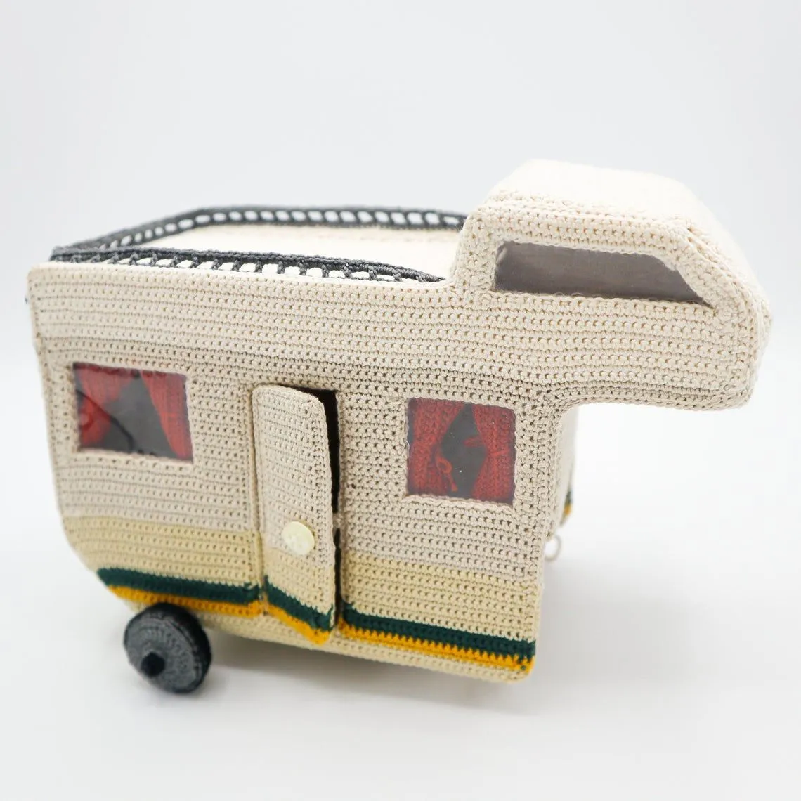 Incredible Crochet Caravan Pattern With A Ton Of Accessories To Boot ... Maximum Points For Giftability!