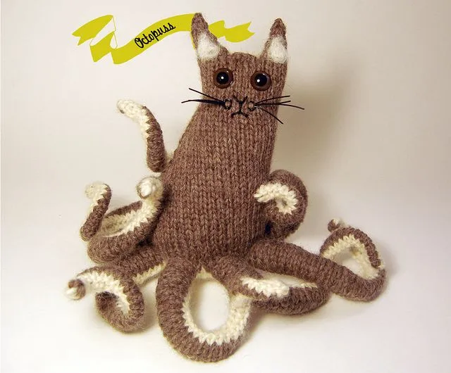 She Knit An ‘Octopuss’ And You Can Too!