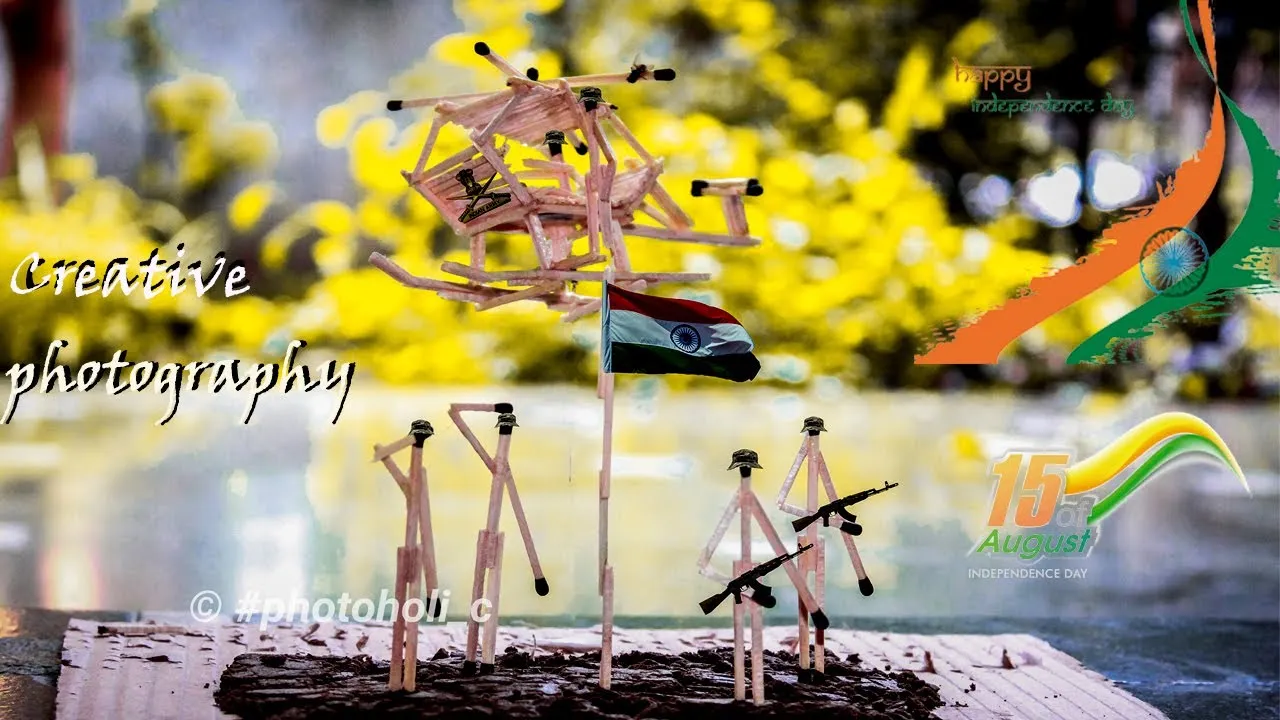 Independence Day Creative Photography 2020 || #photoholi_c