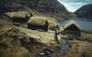 Photoshoot At The End Of The World. Art Shooting In The Faroe Islands