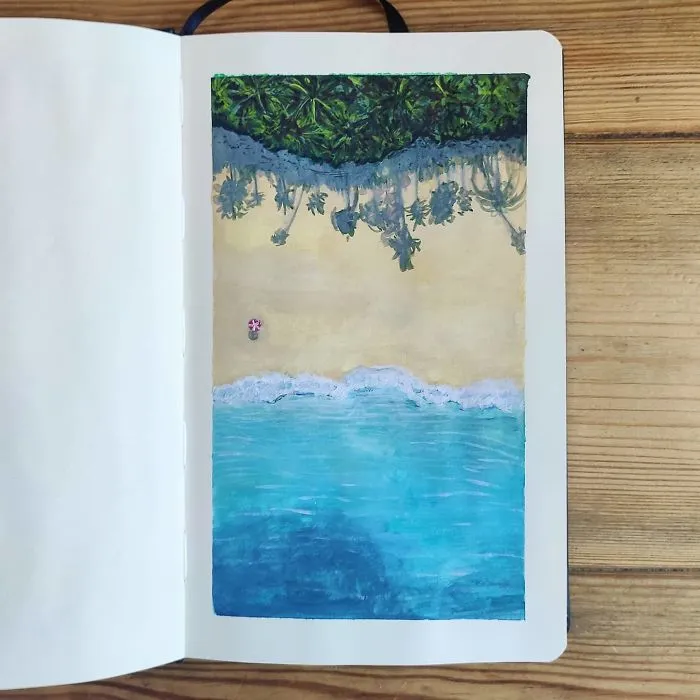 I Challenged Myself To Paint One Painting A Day For 100 Days With Gouache – A Medium I’ve Never Used Before (30 Pics)