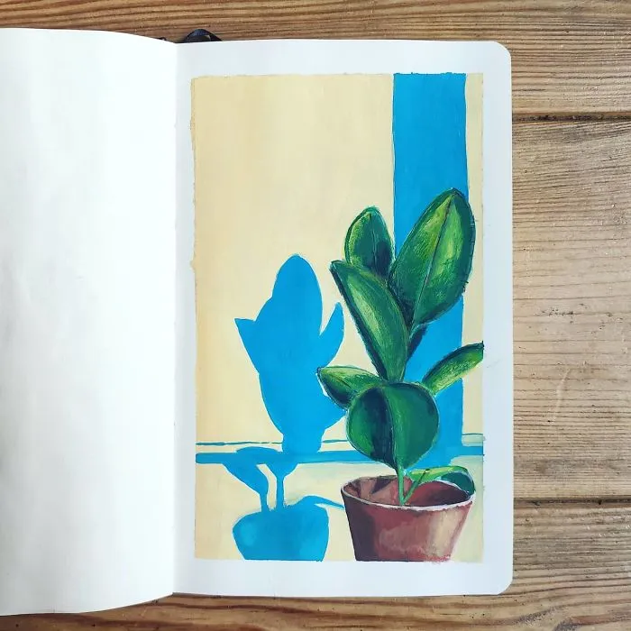 I Challenged Myself To Paint One Painting A Day For 100 Days With Gouache – A Medium I’ve Never Used Before (30 Pics)