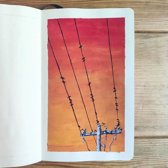 I Challenged Myself To Paint One Painting A Day For 100 Days With Gouache – A Medium I’ve Never Used Before (30 Pics)