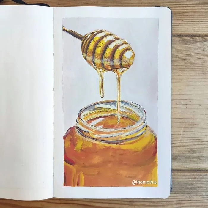 I Challenged Myself To Paint One Painting A Day For 100 Days With Gouache – A Medium I’ve Never Used Before (30 Pics)