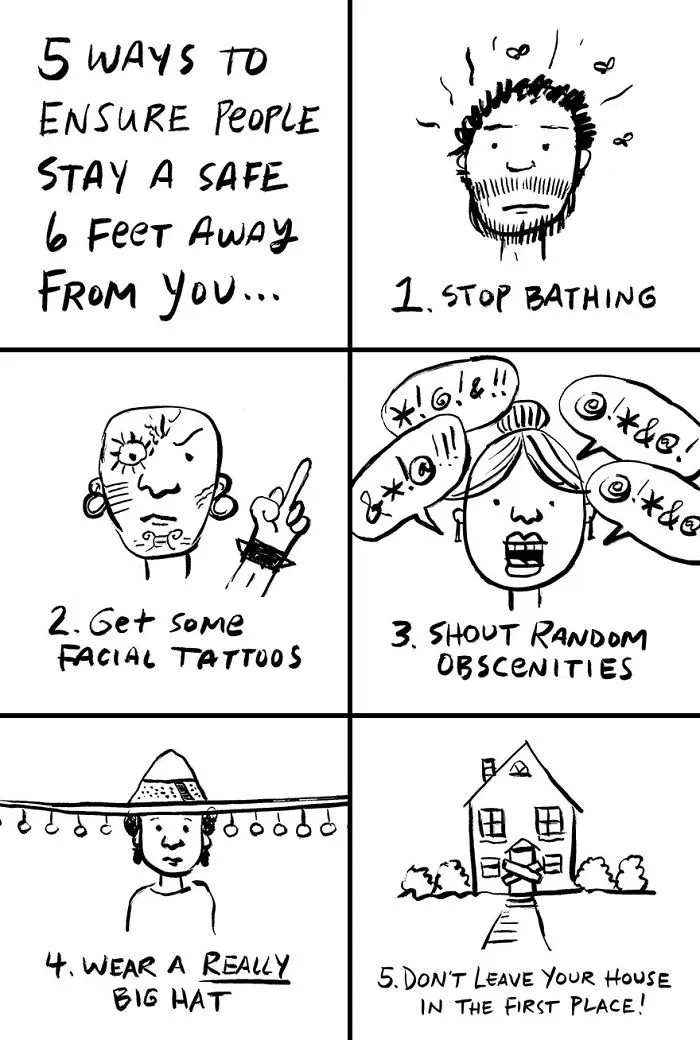 I Draw Pandemic-Related Comics To Laugh At Things That Would Otherwise Be Too Depressing To Deal With (45 Pics)