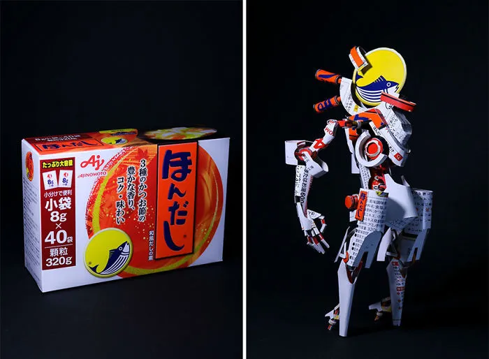 16 Product Packaging Redesigned Into Amazing Sculptures By Harukiru