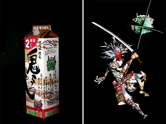 16 Product Packaging Redesigned Into Amazing Sculptures By Harukiru