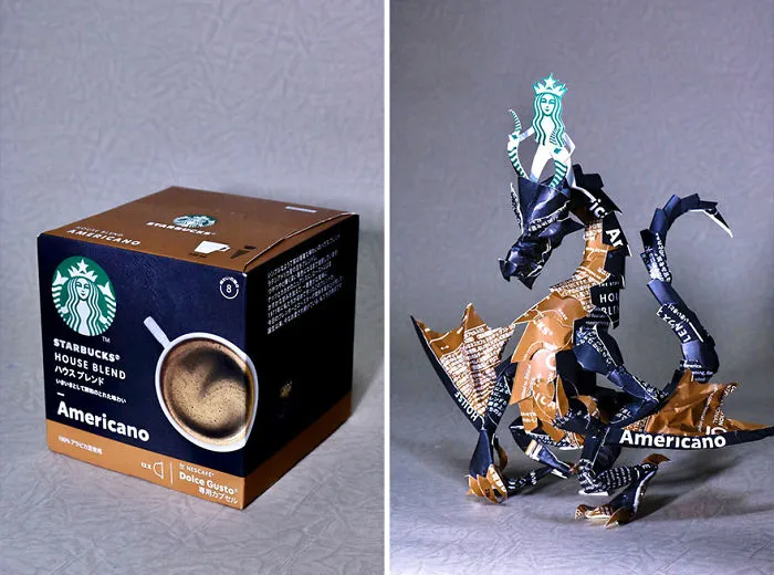 16 Product Packaging Redesigned Into Amazing Sculptures By Harukiru