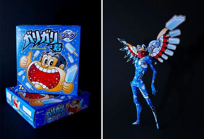 16 Product Packaging Redesigned Into Amazing Sculptures By Harukiru