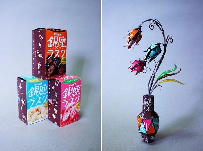 16 Product Packaging Redesigned Into Amazing Sculptures By Harukiru