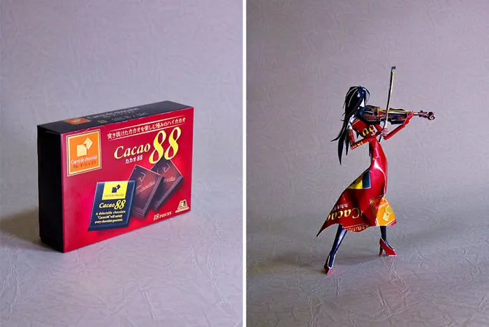 16 Product Packaging Redesigned Into Amazing Sculptures By Harukiru