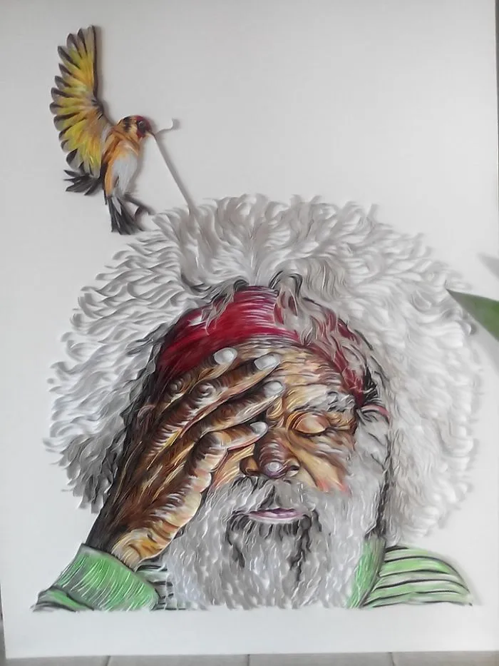 I Use A Paper Quilling Technique To Create These Art Pieces (42 Pics)
