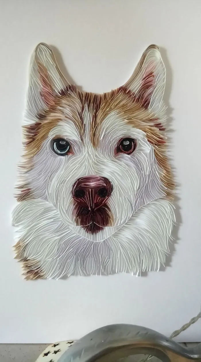 I Use A Paper Quilling Technique To Create These Art Pieces (42 Pics)
