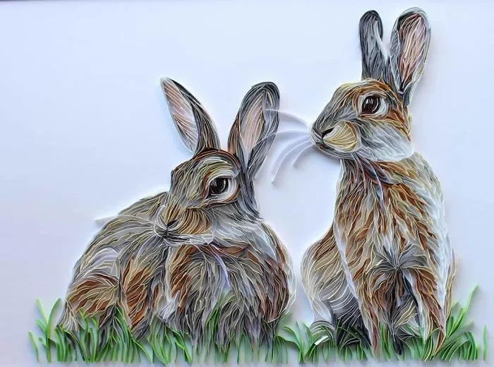 I Use A Paper Quilling Technique To Create These Art Pieces (42 Pics)