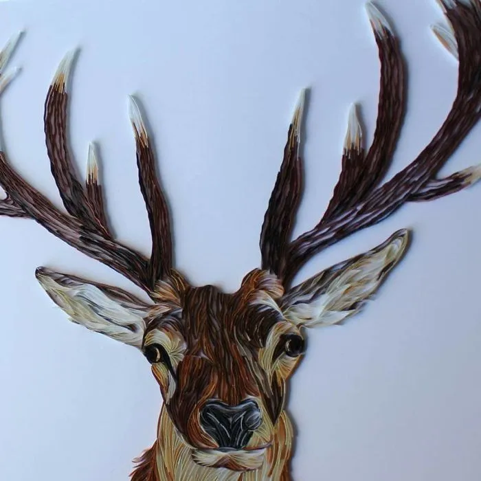I Use A Paper Quilling Technique To Create These Art Pieces (42 Pics)