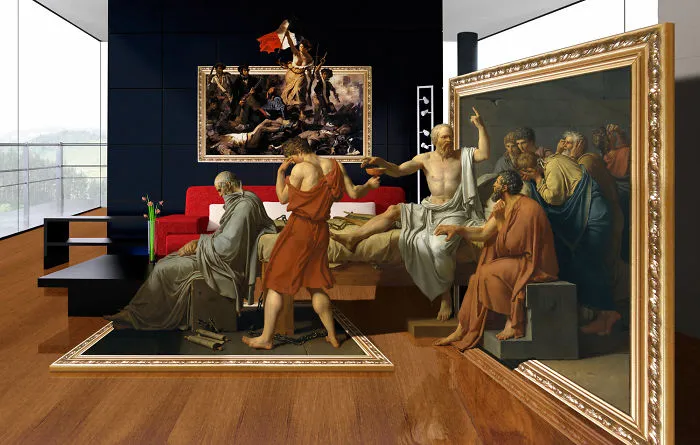 Design Crowd Challenged Artists To Break The Bounds Of Classical Paintings, And Contestants Delivered (30 Pics)