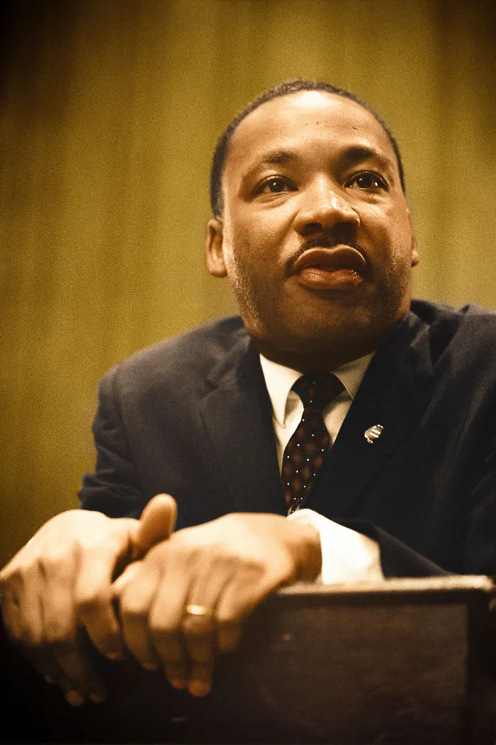 Martin Luther King Press Conference