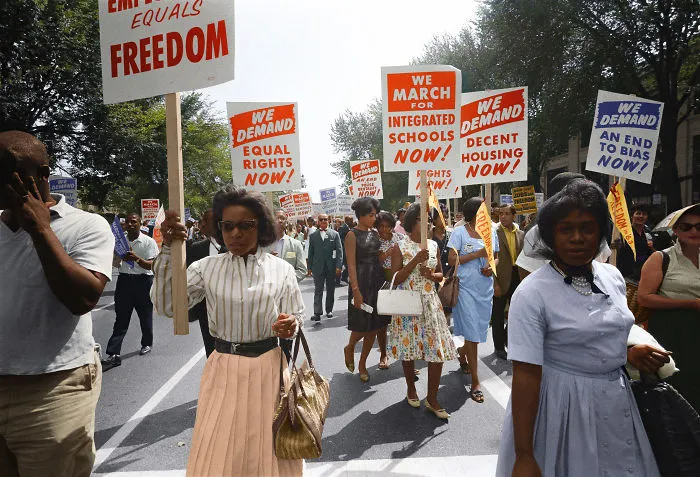 Civil Rights March On Washington