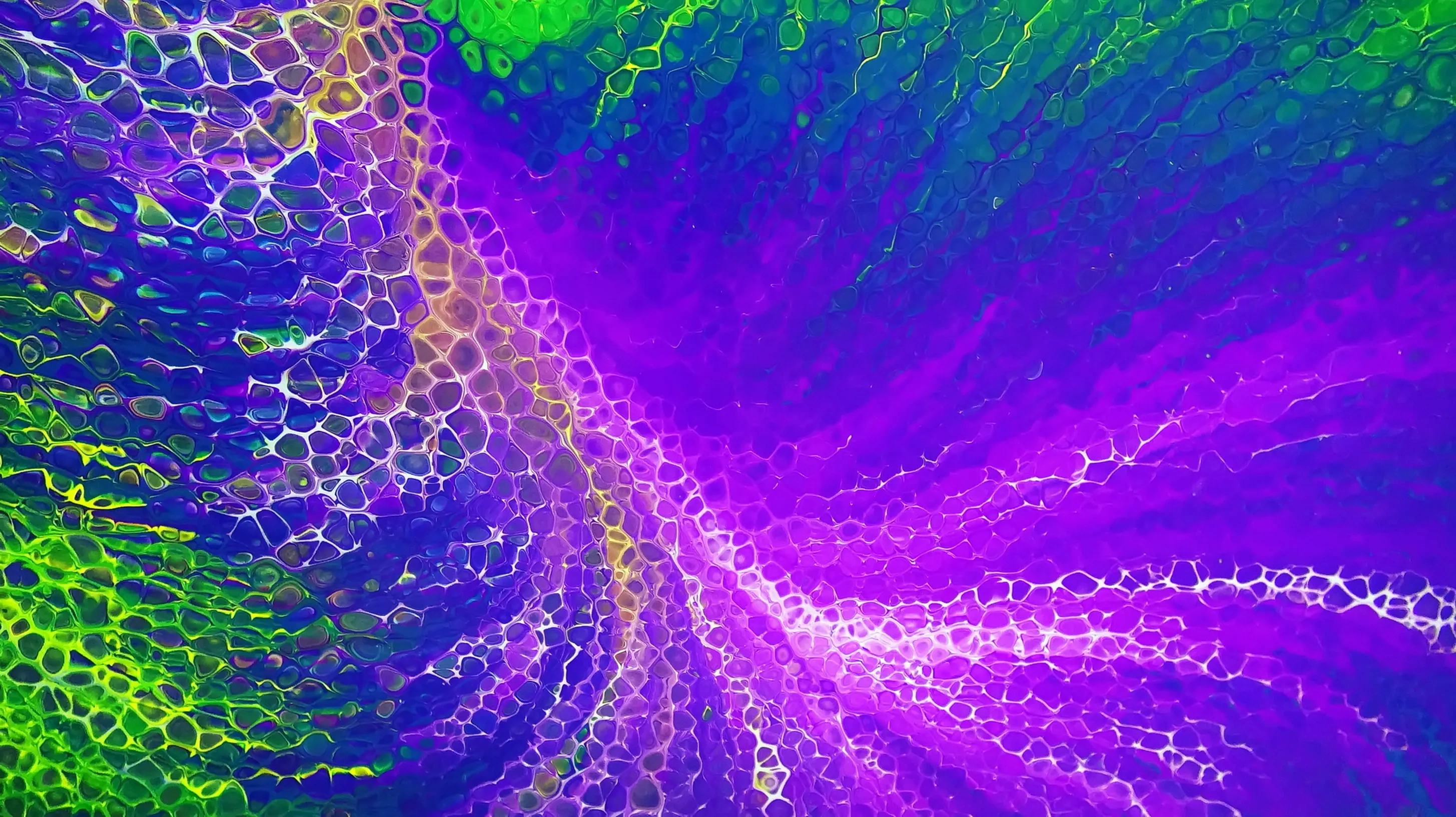 New Technique ?!? ~ Lacy Split Cup Straight Pour ~ Acrylic Pour Painting ~ Must See!