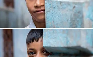 10 Pics Of People Before And After They Were Asked To Smile
