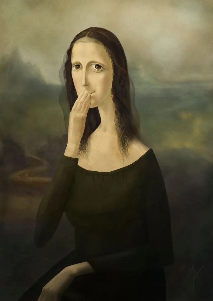 47 Unexpected Versions Of The Mona Lisa Reimagined By Digital Artists