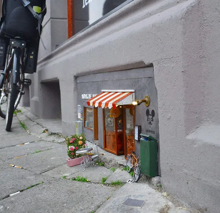 30 Of The Cutest Mouse-Sized Architectural Masterpieces Created By A Group Of Artists From Sweden Called Anonymouse