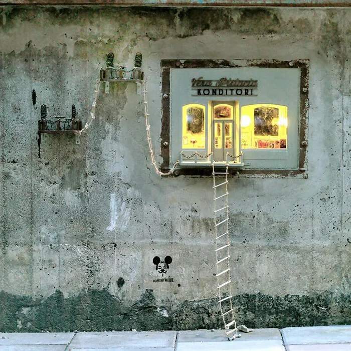30 Of The Cutest Mouse-Sized Architectural Masterpieces Created By A Group Of Artists From Sweden Called Anonymouse