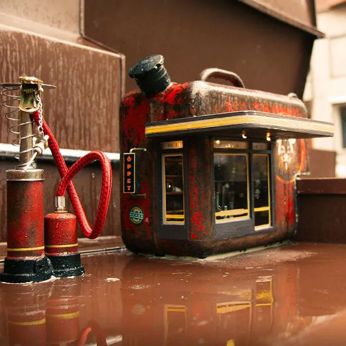 30 Of The Cutest Mouse-Sized Architectural Masterpieces Created By A Group Of Artists From Sweden Called Anonymouse
