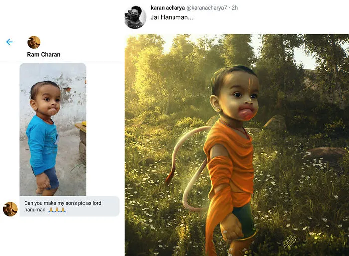 La gente pide a este artista que edite sus fotos, y lo hace genial (17 imágenes)