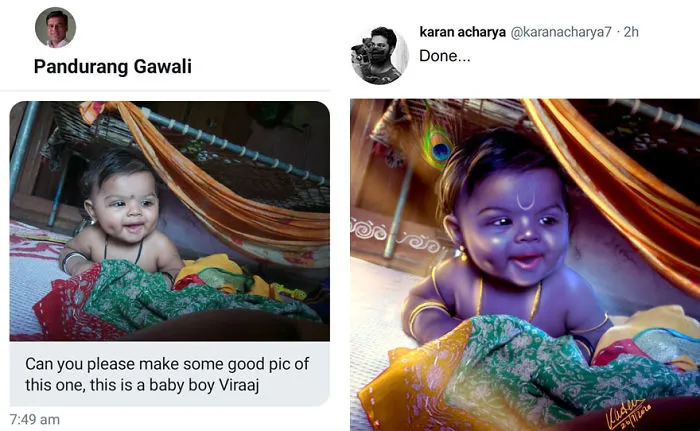 La gente pide a este artista que edite sus fotos, y lo hace genial (17 imágenes)