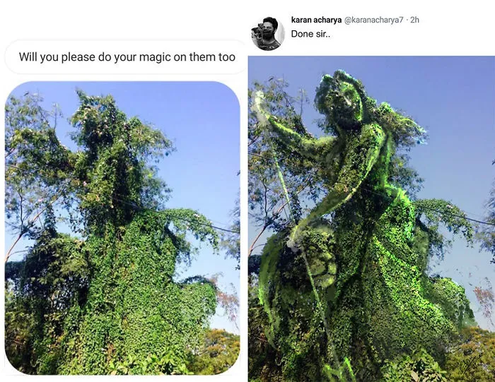 La gente pide a este artista que edite sus fotos, y lo hace genial (17 imágenes)